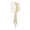 10pcs Z Shaped Wide Tooth Comb Stylish Portable Double Sided