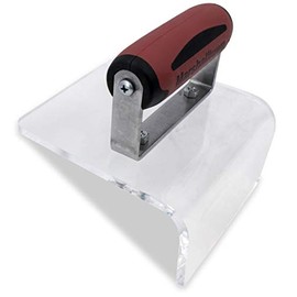 Marshalltown Outside Corner Step Trowel Tool with Durasoft Handle, Acrylic, Dimensions: 143 x 133 x 70 mm, 13 mm Radius