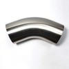 2.13" Stainless 45° Mandrel Bend Elbow - 1.5D Loose Radius