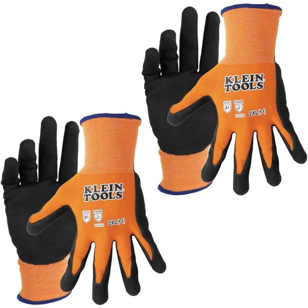 Does not apply 60823 Work Gloves, Knit Dipped Cut Resistant
