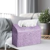 QIELIZI Hand Towels Box Cover,PU Leather Tissue Box Cover Holder