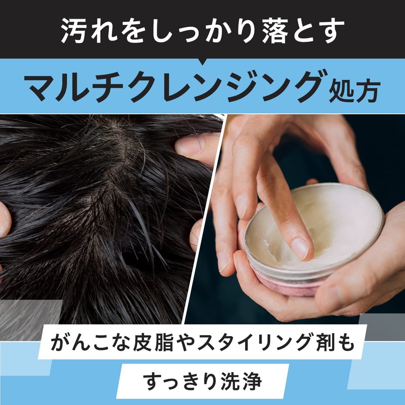 GATSBY Perfect Shampoo, Men's Scalp Care, Damage Care