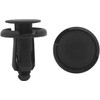 50Pcs 8mm Hole Dia 0.31inches Plastic Rivets Fastener Fender Bumper