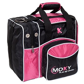 Moxy Bowling Products Single Deluxe Bowling Bag (Pink)