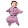 SleepingBaby Zipadee-Zip Transition Swaddle - Fleece Baby Swaddle Blanket with