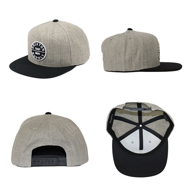 BRIXTON Men's OATH 3 SNAPBACK CAP Cap, Snapback, Skater Brand,
