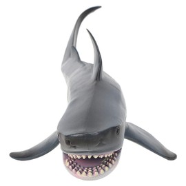 Sharks Figure, Sea Life Toy Simulation Gift Megalodon Figure, Boys for Children(New Hollow Tiger Shark Model)