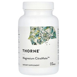 Thorne (Thorne Research), Magnesium CitraMate™, 90 capsules (135mg per capsule) / Thorne (쏜리서치), Magnesium CitraMate™, 캡슐 90정(캡슐 1정당 135mg)