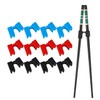 12PCS Chopstick Holder, Chopsticks Hinges Connector, Reusable Chopsticks Aid for