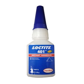 LOCTITE 401 Super Glue Instant Adhesive 20G Metal Rubber Ceramic Leather