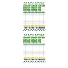 LIVELIFEBETTER® Access Platform Inspection Inserts - Set of 10 for Podiums, Towers, Platforms & Steps - Mobile/Static, Indoor/Outdoor Use