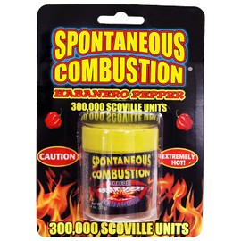 Spontaneous Combustion Habanero Pepper - Ultimate Pepper Gift - Try if you dare!… …