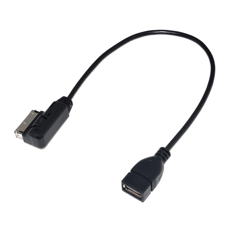 cablecc メディアイン AMI MDI USB AUXフラッシュドライブアダプターケーブル 車 フォルクスワーゲン 2014 A4