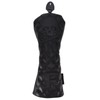 PU Leather Golf Wood Head Covers Waterproof Golf Skull Pattern
