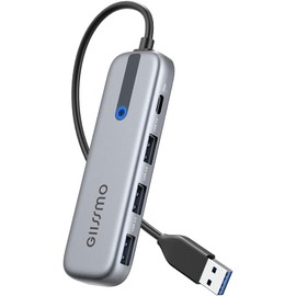 USB Type C Docking Station 4 in 1 Gray