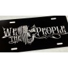 Diamond Etched Products WE THE PEOPLE US Flag Skull Patriotic
