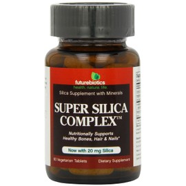 Futurebiotics Super Silica Complex, Veg-Tablets, 60-Count (Pack of 2)