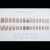 Nail Tip, Short, False Nail, Stylish, Cat Eye, Short Nail