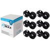 SuppliesMAX Compatible Replacement for Porelon 11662 Black Printer Ribbons (6/PK)