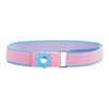 Ladeheid P15K Girls' Elastic Belt 1-6 Years 34-65 cm, pink/blue