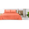 Royale Linens Full Size Flat Sheet Only - Brushed 1800