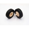 JOWE® Wooden Wheel with Rubber Profile 64 mm | Wooden
