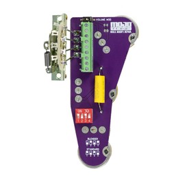 Mojotone Solderless Convertible Strat Guitar Wiring Harness- 250K Potentiometers Single Coil Pickup Version