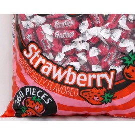 Tootsie Frooties Strawberry Candy 360 Count Bag Tootsie Bulk Candies Fruities 2.42 LBS