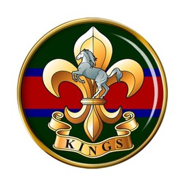 King's Regiment, British Army Pin Badge