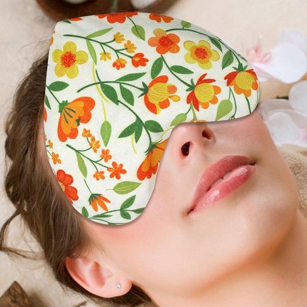 Conbella Heart Weighted Eye Mask, Heated Eye Masks for Dry