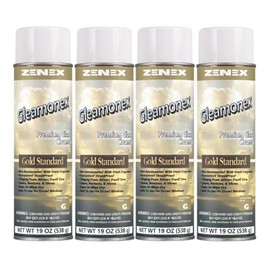 Zenex Gleamonex Glass Cleaner. 4 net 19 oz. Cans.