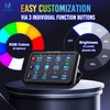 MICTUNING 12 Gang Switch Panel, P1B LED Touch Control Panel