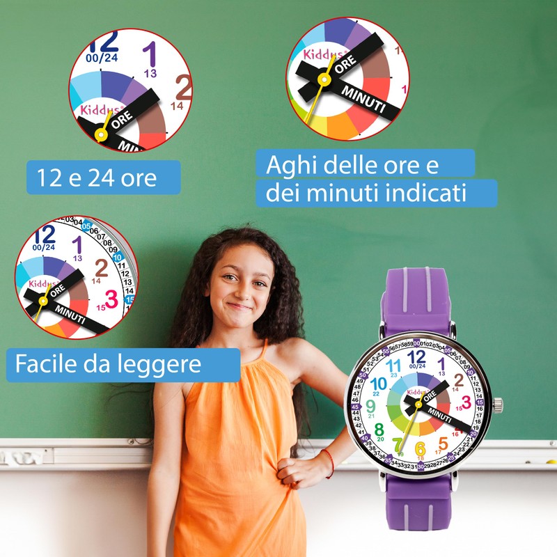 Kiddus Learning Watch for Children Boys and Girls Analogue Watch