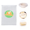 50 Pcs Banneton Bread Proofing Basket Liner,21" Bread Bowls Liner