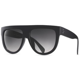 Women's Oversized Flat Top Fashion Sunglasses Trendy Big Square Designer Retro Sun Glasses Shades