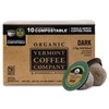 Vermont Coffee Company, Organic Dark Roast Coffee Pods, Single-Serve, Compostable