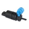MACHSWON Black Windshield Washer Pump Double Hole Car Windshield Wiper