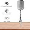 APOMOONS 2 Pcs SDS Plus Adapter, 6.35 mm Silver Bit