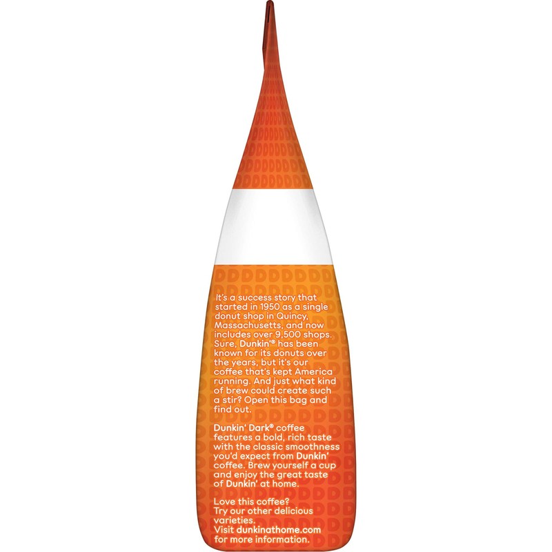 Dunkin’ Midnight Dark Roast Ground Coffee, 11 Ounces