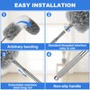Dusters for Cleaning,Feather Duster with Extension Pole,Ceiling Fan Cleaner Duster,Duster