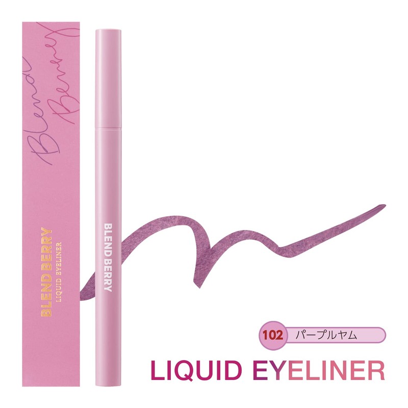 BLEND BERRY Playful Liquid Eyeliner 102 (Purple Yum) Eye Color