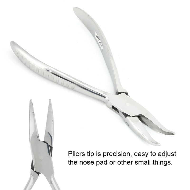 Stainless Steel Optical Eyeglasses Nose Pad Adjusting Pliers Eye Glasses