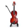 1/6 Violin Model Miniature Doll House Accessory Decoration Ornament Instrument