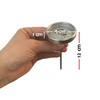TFA Dostmann Analoges Bratenthermometer, 14.1002.60.90, aus Edelstahl, Fleischthermometer, Backofen/Grill, L