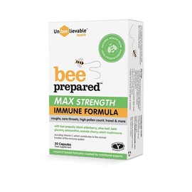 Unbeelievable Health Bee Prepared Max Strength - Pack of 20 Capsules