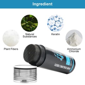 Scattered Hair for Hair Thickening, Hair Powder Full Hair in Seconds Men and Women, Naturally Invisible Roots Powder, Hair Loss and Light Hair Powder (Dark Brown Set)