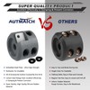 AUTMATCH Winch Cable Hook Stopper (2 Pack), Silicone Rubber Winch