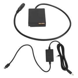 DMW DCC11 DC Coupler DMW BLG10 DMW BLE9 Dummy Battery USB Cable Kit for GX7 GX85 GX80 GF3 GF5 GF6 GX9 TX1 S6 ZS60 ZS70 ZS80 ZS100 ZS110 G100 TZ100 WE 070