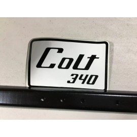 Polaris NOS Polaris 72 73 Colt 340 Hood Decal Vintage Snowmobile 7071228