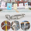 50 Ft Adjustable Cotton Clothesline Rope for Camping & Home
